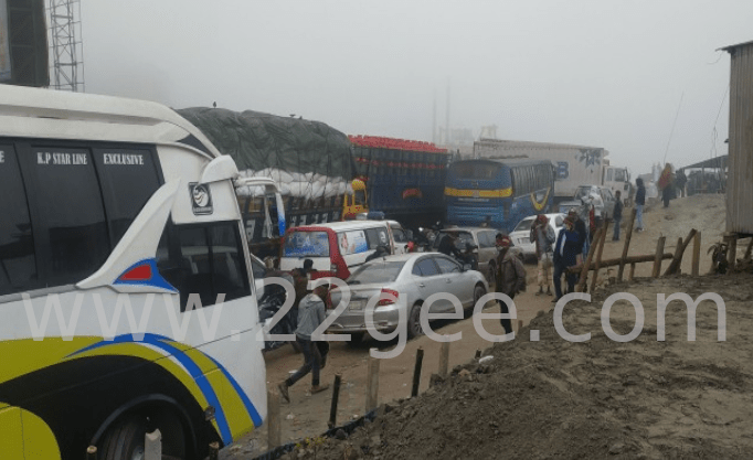 Dense fog lead to death of students who were waiting for vehicle